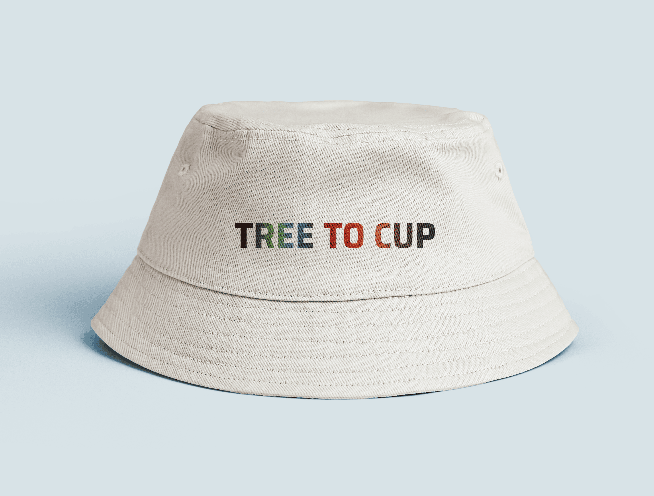 Bucket Hat Mockup for Tree to Cup